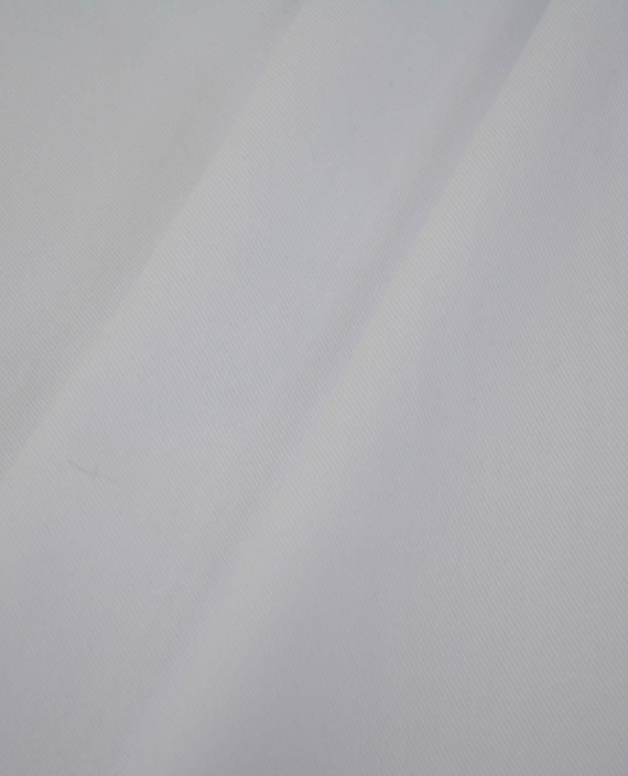 Ткань Костюмная Хлопок 2586 цвет белый картинка 1