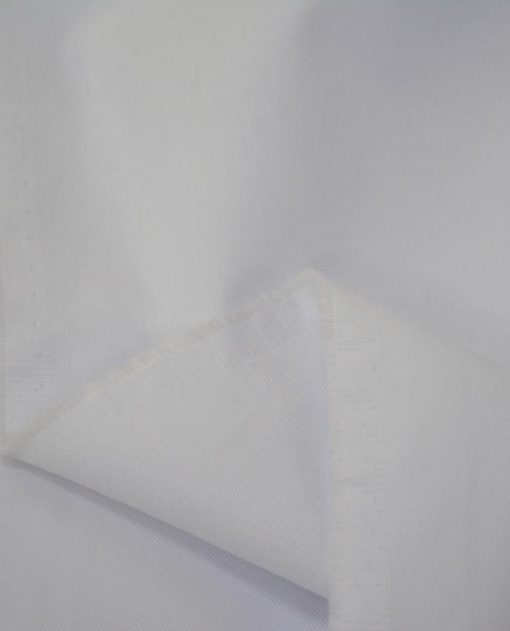 Ткань Костюмная Хлопок 2586 цвет белый картинка 2