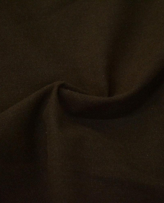 Ткань Костюмная Хлопок 2587 цвет коричневый картинка