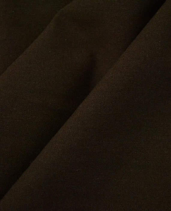 Ткань Костюмная Хлопок 2587 цвет коричневый картинка 1