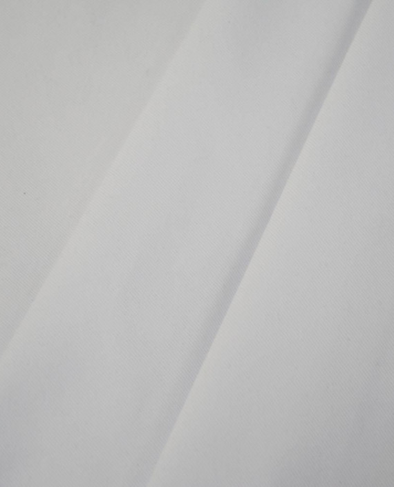 Ткань Костюмная Хлопок 2597 цвет белый картинка 1
