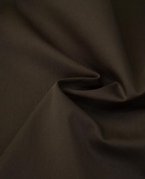 Ткань Костюмная Хлопок 2598 цвет коричневый картинка
