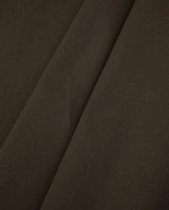 Ткань Костюмная Хлопок 2598 цвет коричневый картинка 1