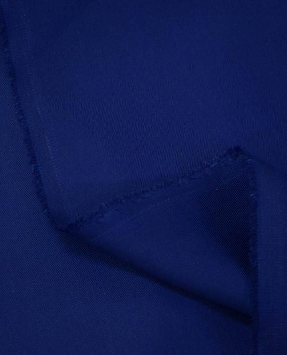 Ткань Костюмная Хлопок 2601 цвет синий картинка 1