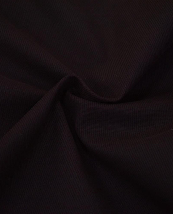 Ткань Костюмная Хлопок 2619 цвет бордовый картинка