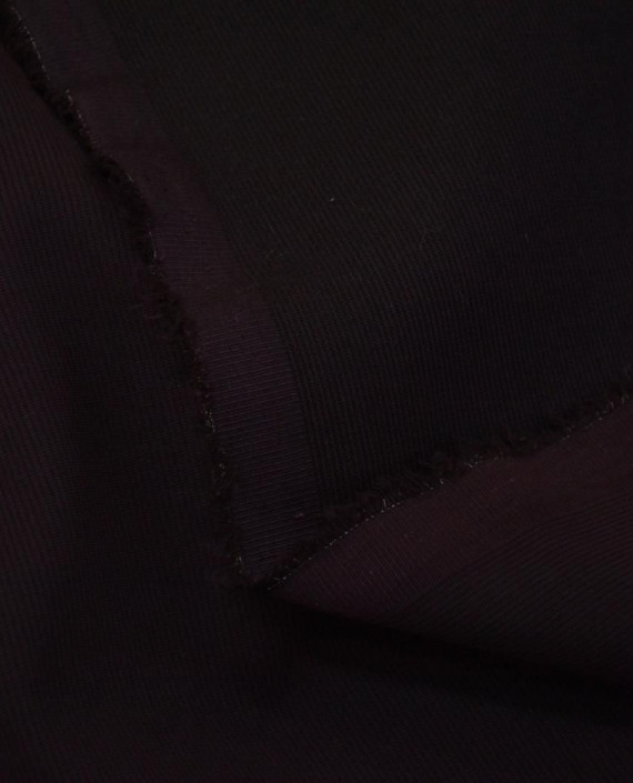 Ткань Костюмная Хлопок 2619 цвет бордовый картинка 2