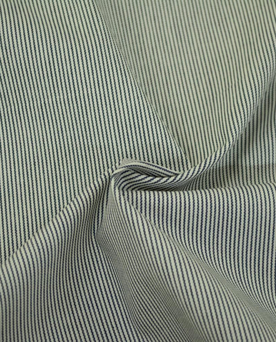 Ткань Рубашечная Хлопок 2627 цвет разноцветный полоска картинка