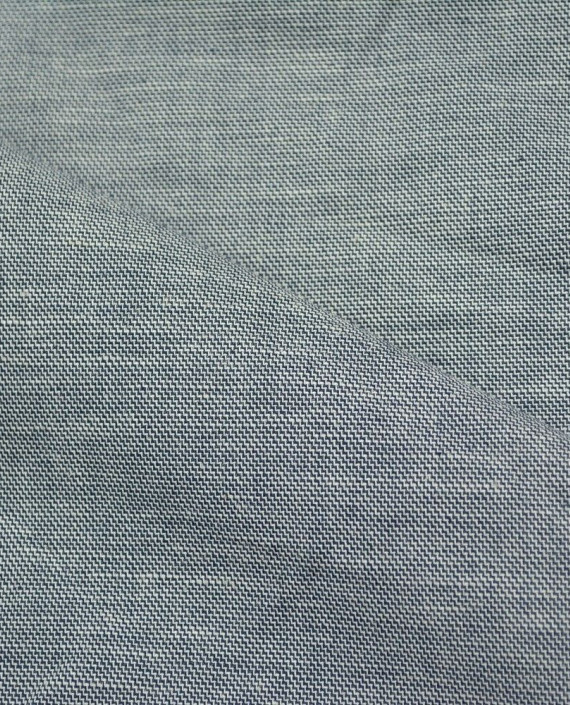 Хлопок Костюмный 2796 цвет синий геометрический картинка 1