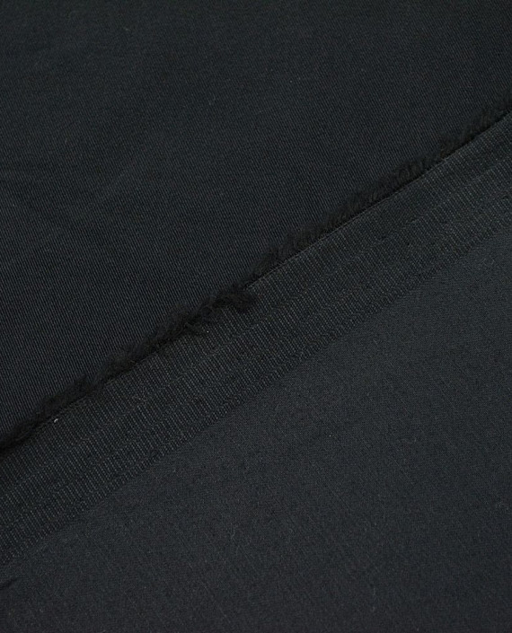Хлопок Костюмный 2854 цвет черный картинка 2