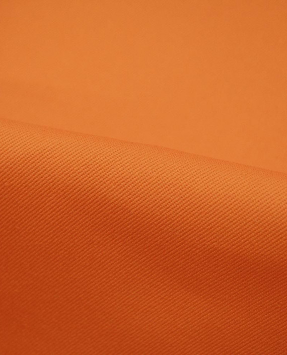 Хлопок костюмный 3053 цвет оранжевый картинка 1