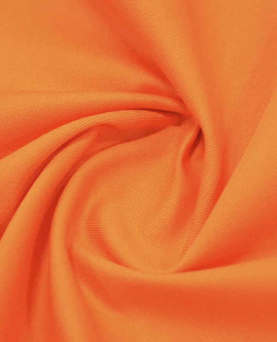 Хлопок костюмный 3064 цвет оранжевый картинка
