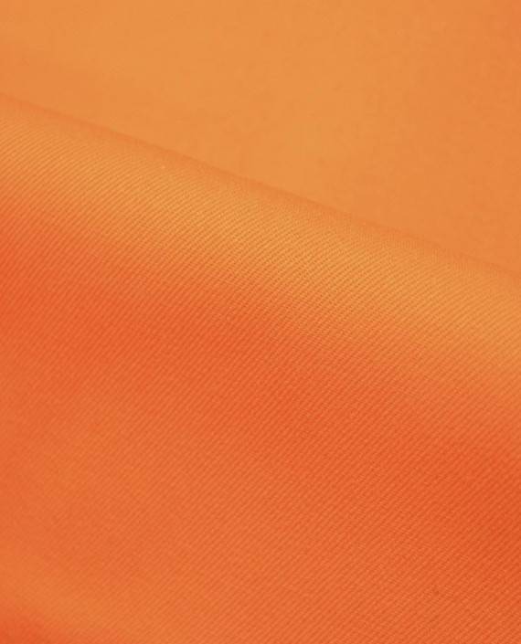 Хлопок костюмный 3064 цвет оранжевый картинка 1