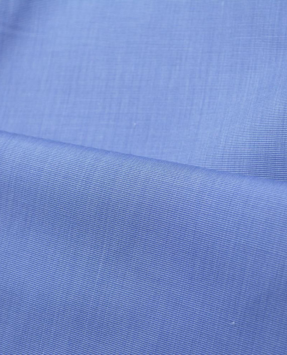 Хлопок рубашечный 3126 цвет синий полоска картинка 1