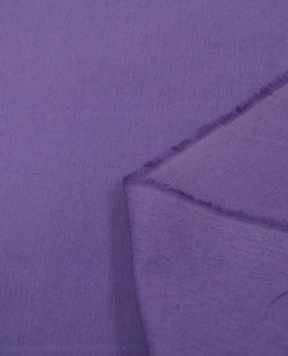 Хлопок рубашечный 3142 цвет фиолетовый картинка 2