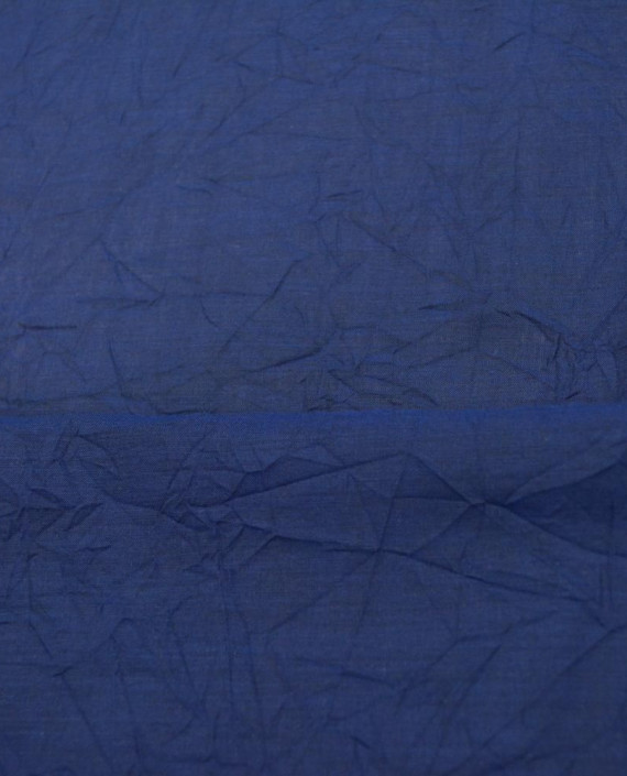 Хлопок рубашечный крэш 3144 цвет синий картинка 2