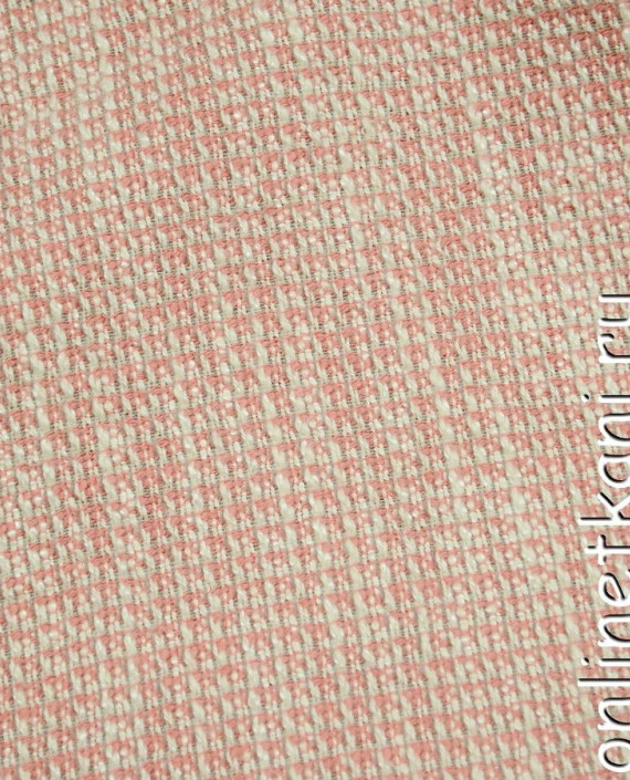 Ткань Костюмная 0534 цвет розовый картинка 2