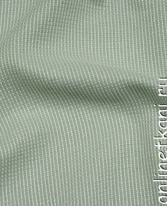 Ткань Костюмная 0535 цвет зеленый картинка