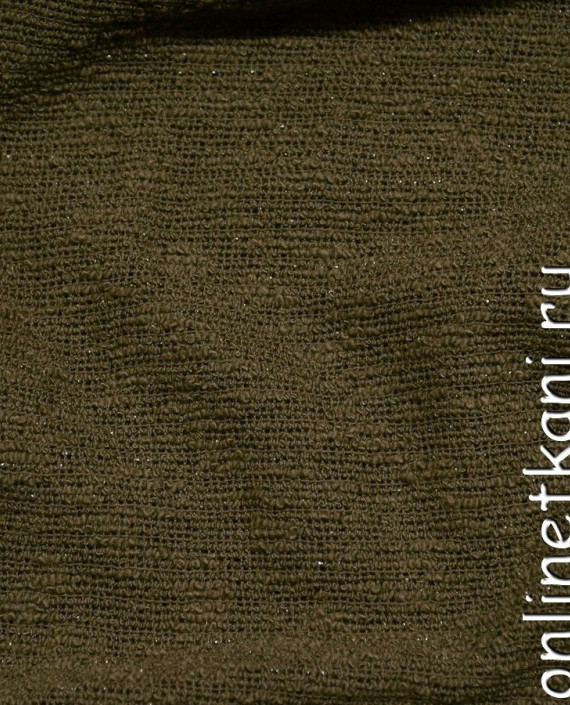 Ткань Костюмная 0536 цвет зеленый меланж картинка