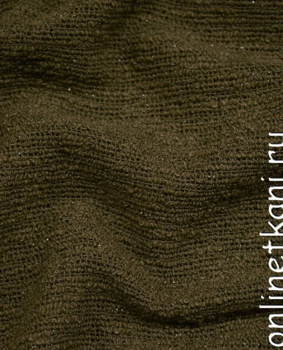 Ткань Костюмная 0536 цвет зеленый меланж картинка 1