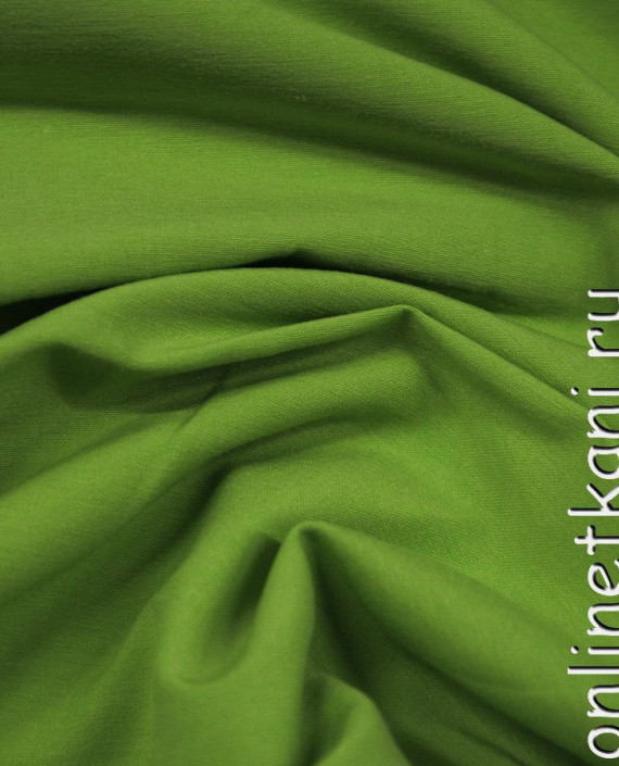 Ткань Хлопок 0590 цвет зеленый картинка 1