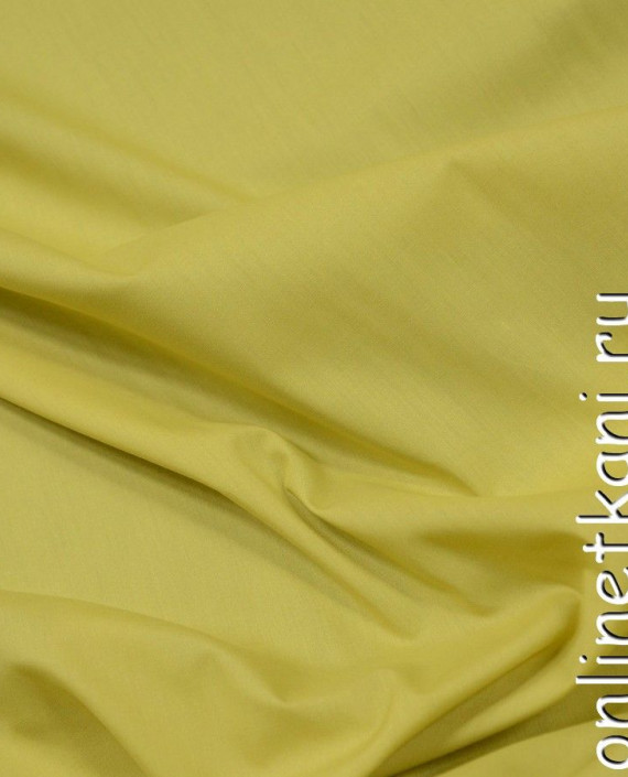Ткань Хлопок Рубашечный 0682 цвет желтый картинка