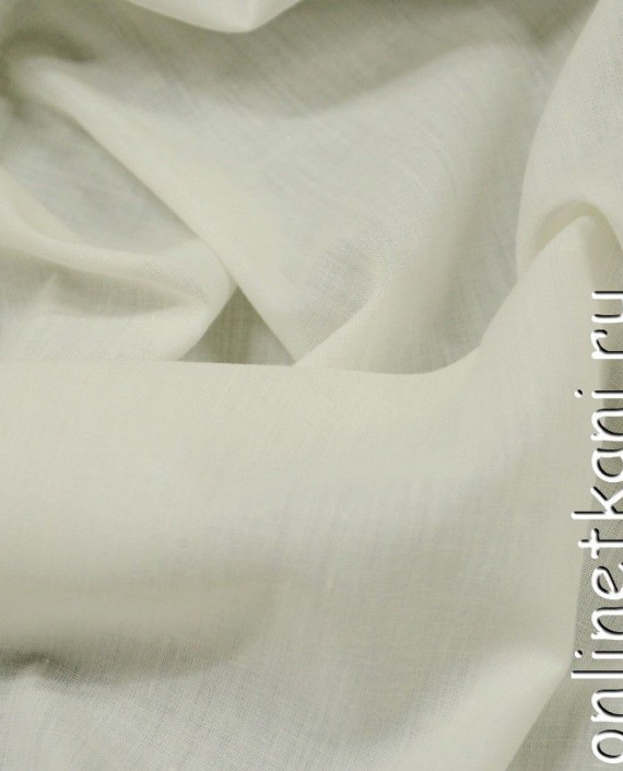Ткань Хлопок Рубашечный 0706 цвет белый картинка
