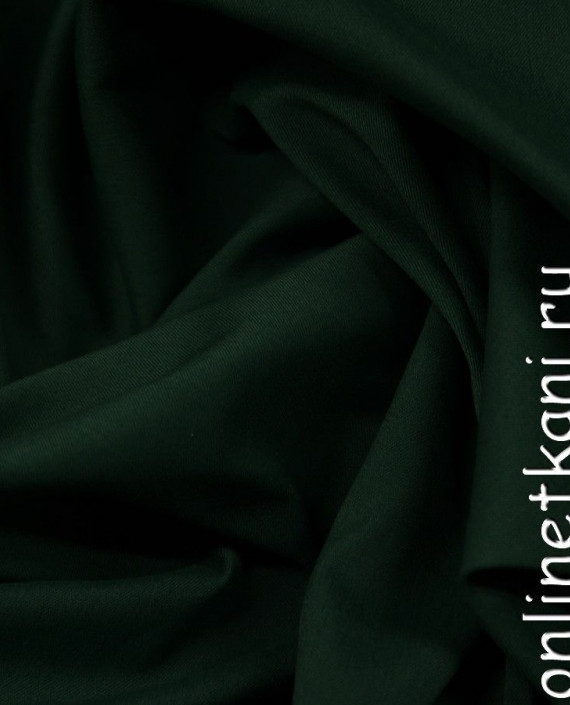 Ткань Хлопок Рубашечный 0711 цвет зеленый картинка 1