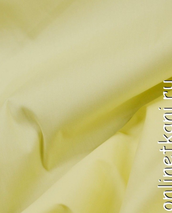 Ткань Хлопок Рубашечный 0713 цвет желтый картинка