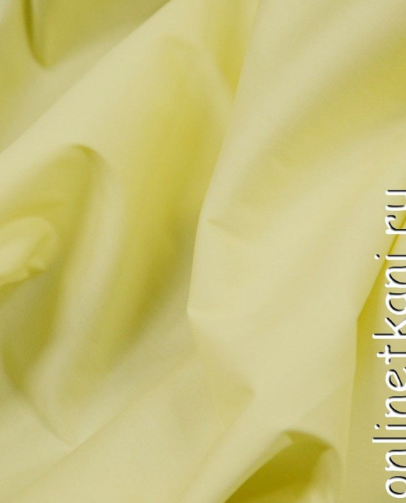 Ткань Хлопок Рубашечный 0713 цвет желтый картинка 2