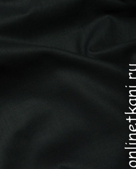 Ткань Хлопок Рубашечный 0723 цвет черный картинка 2