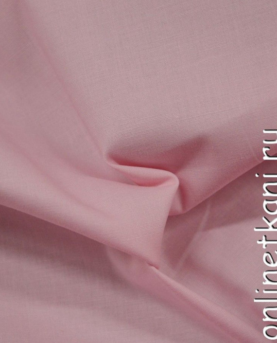 Ткань Хлопок Рубашечный 0740 цвет розовый картинка