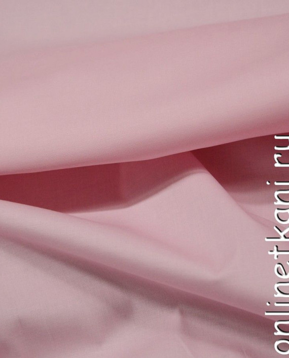 Ткань Хлопок Рубашечный 0740 цвет розовый картинка 2