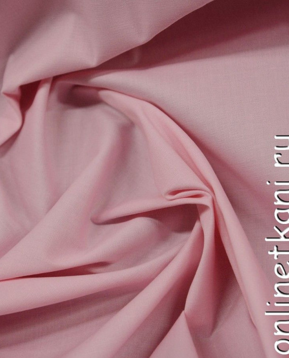 Ткань Хлопок Рубашечный 0740 цвет розовый картинка 1