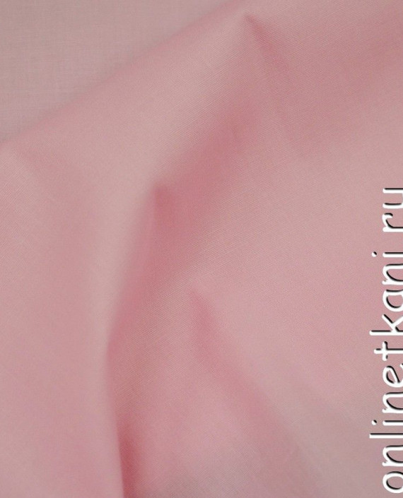Ткань Хлопок Рубашечный 0745 цвет розовый картинка 2