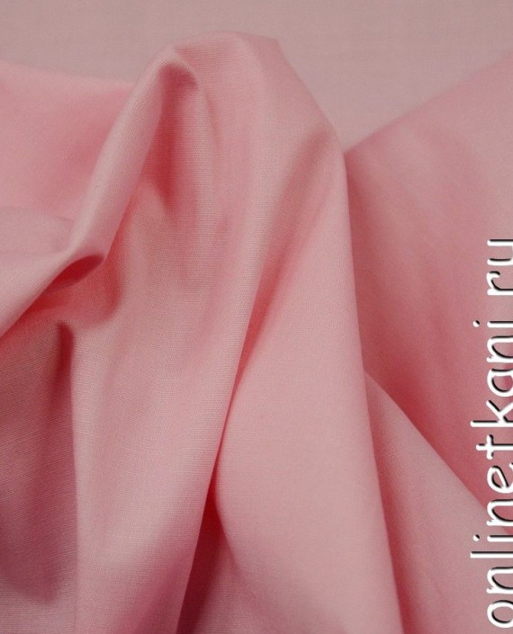 Ткань Хлопок Рубашечный 0745 цвет розовый картинка 1