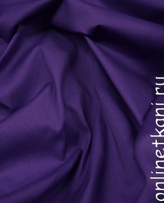 Ткань фиолетовый хлопок рубашечный картинка 2
