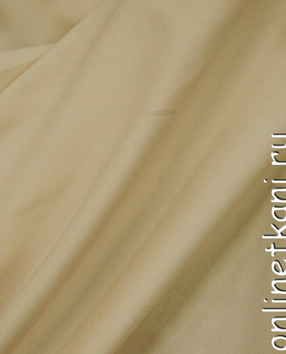 Ткань Хлопок Рубашечный 0751 цвет бежевый картинка