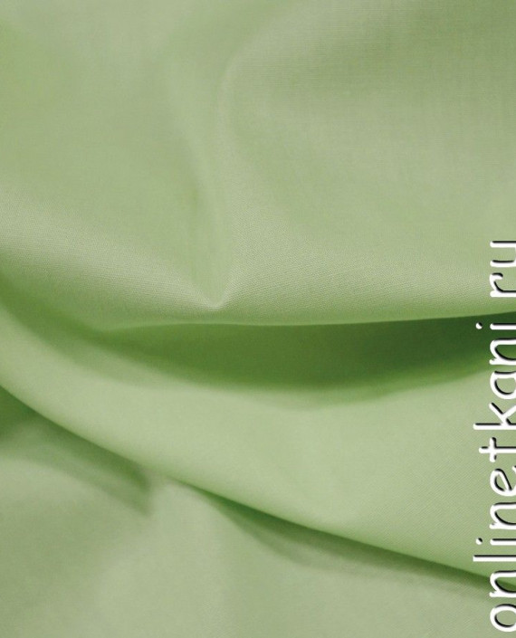 Ткань Хлопок Рубашечный 0757 цвет зеленый картинка