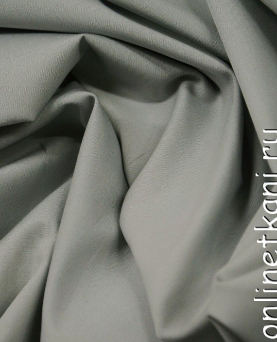 Ткань Хлопок Рубашечный 0762 цвет серый картинка 1