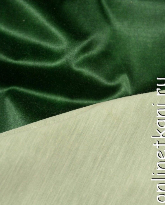 Ткань Костюмная 0858 цвет зеленый картинка 1