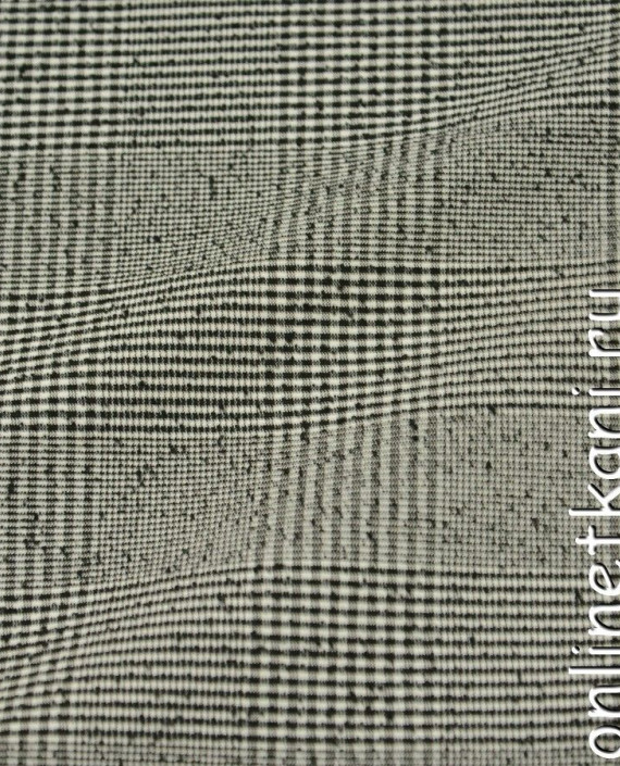 Ткань Костюмная 0874 цвет серый в клетку картинка