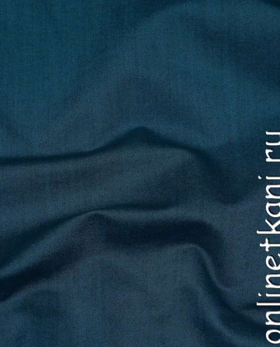 Ткань Хлопок Рубашечный 0893 цвет синий картинка