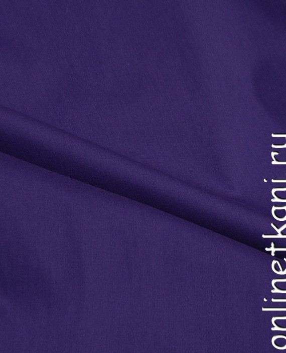 Ткань Хлопок Рубашечный 0894 цвет фиолетовый картинка 2