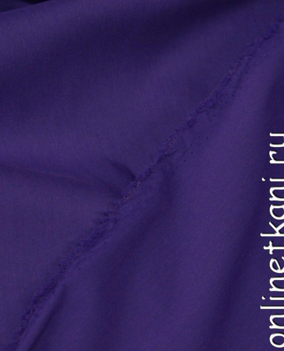 Ткань Хлопок Рубашечный 0894 цвет фиолетовый картинка 1