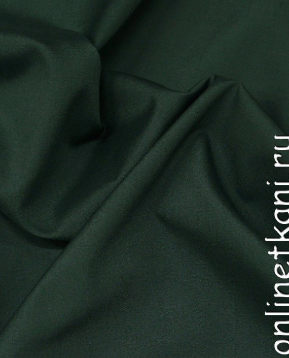 Ткань Хлопок Рубашечный 0902 цвет зеленый картинка