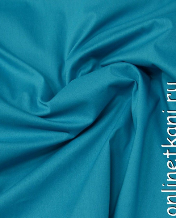 Ткань Хлопок Рубашечный 0904 цвет голубой картинка 2