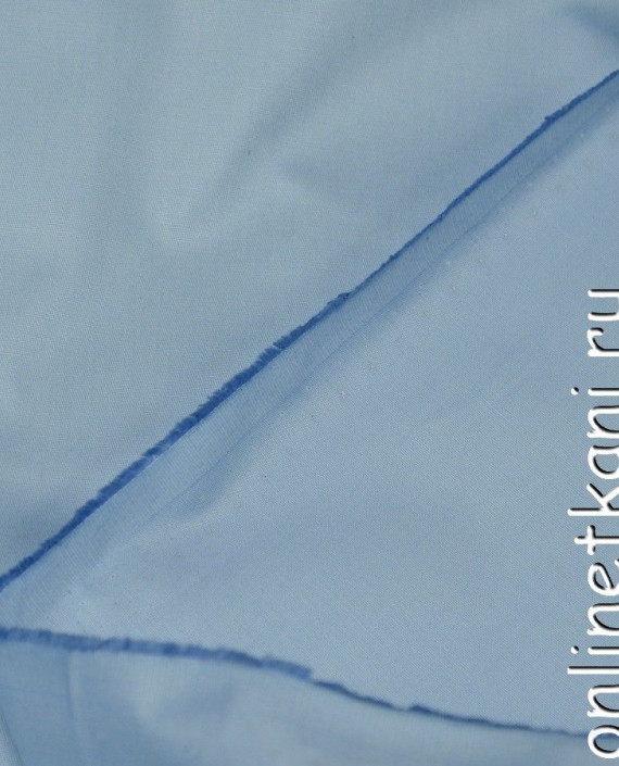 Ткань Хлопок Рубашечный "Светло Голубой"  картинка 2
