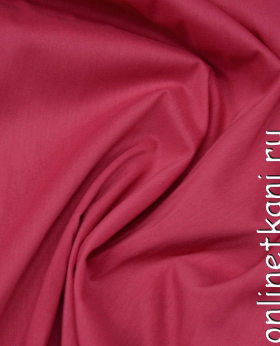 Ткань Хлопок Рубашечный "Глубокий Розовый"  картинка