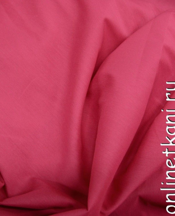 Ткань Хлопок Рубашечный "Глубокий Розовый"  картинка 1