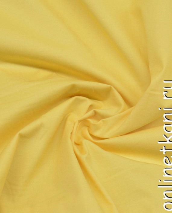 Ткань Хлопок 1046 цвет желтый картинка